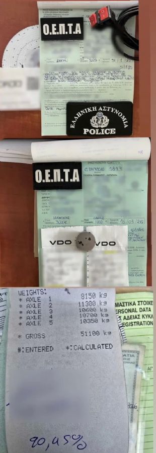 Εξονυχιστικοί έλεγχοι σε φορτηγά-5.608 παραβάσεις το 1ο 3μηνο του 2026